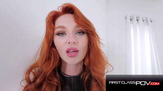 Mince Beauté Rousse Lacy Lennon Intense POV Baise